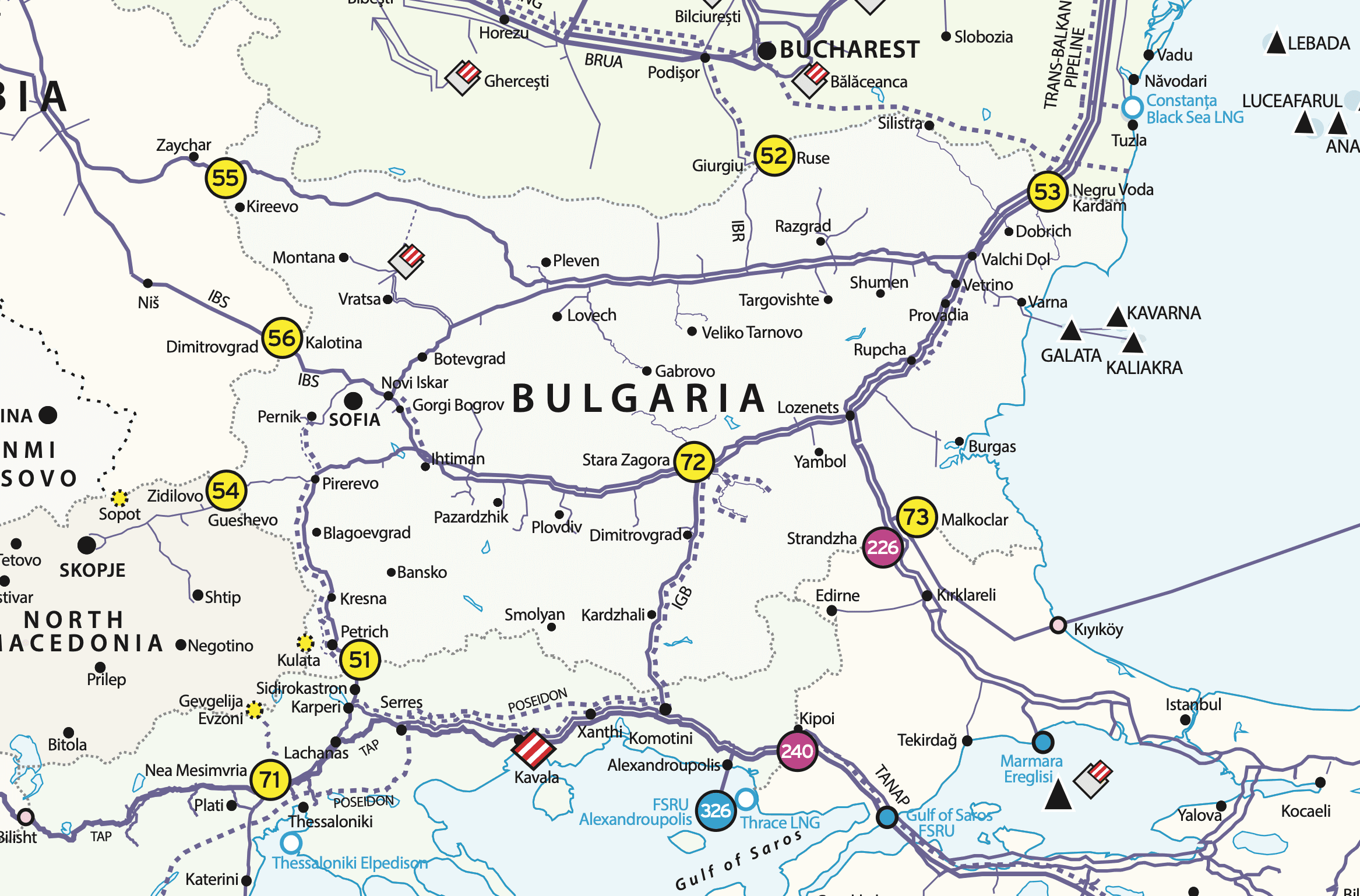 Capacity map