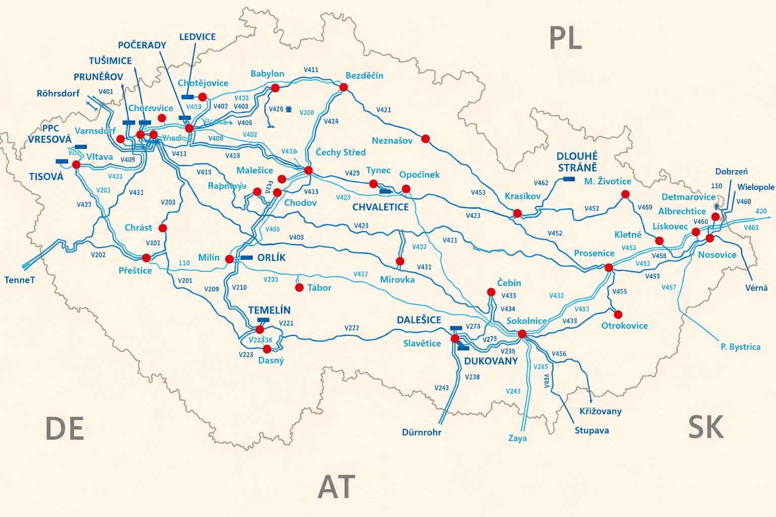 Capacity map