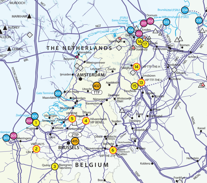 Capacity map