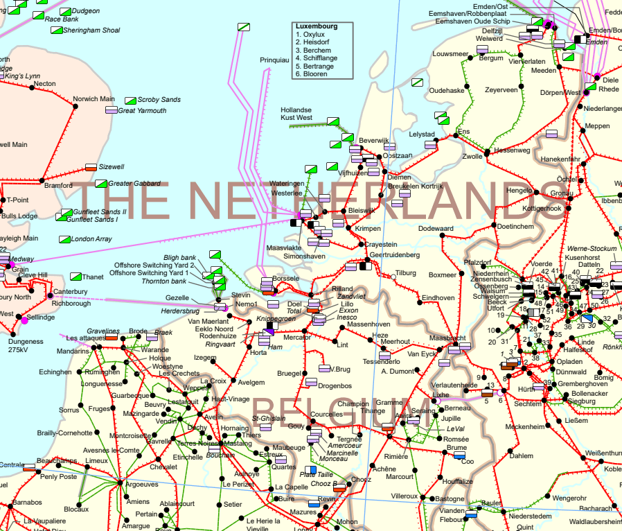 Capacity map