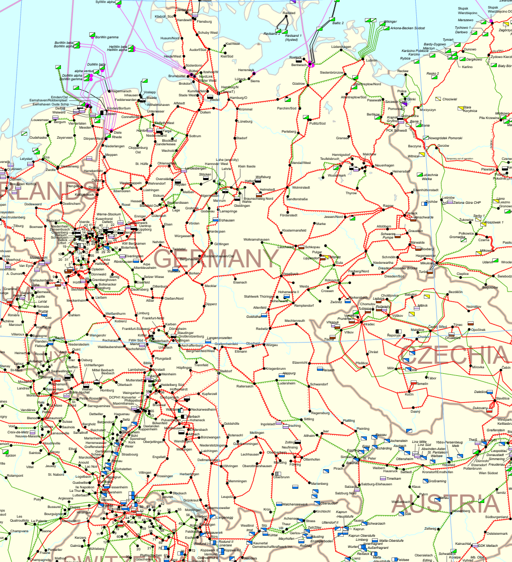 Capacity map