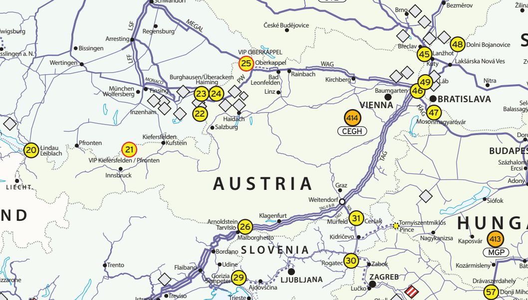 Capacity map