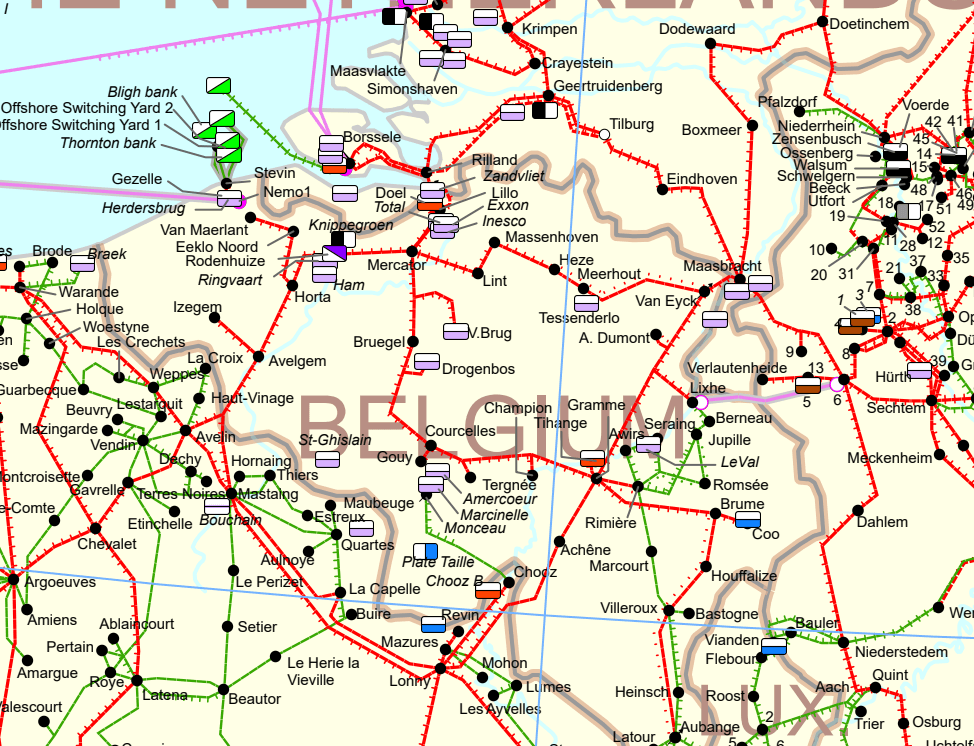 Capacity map