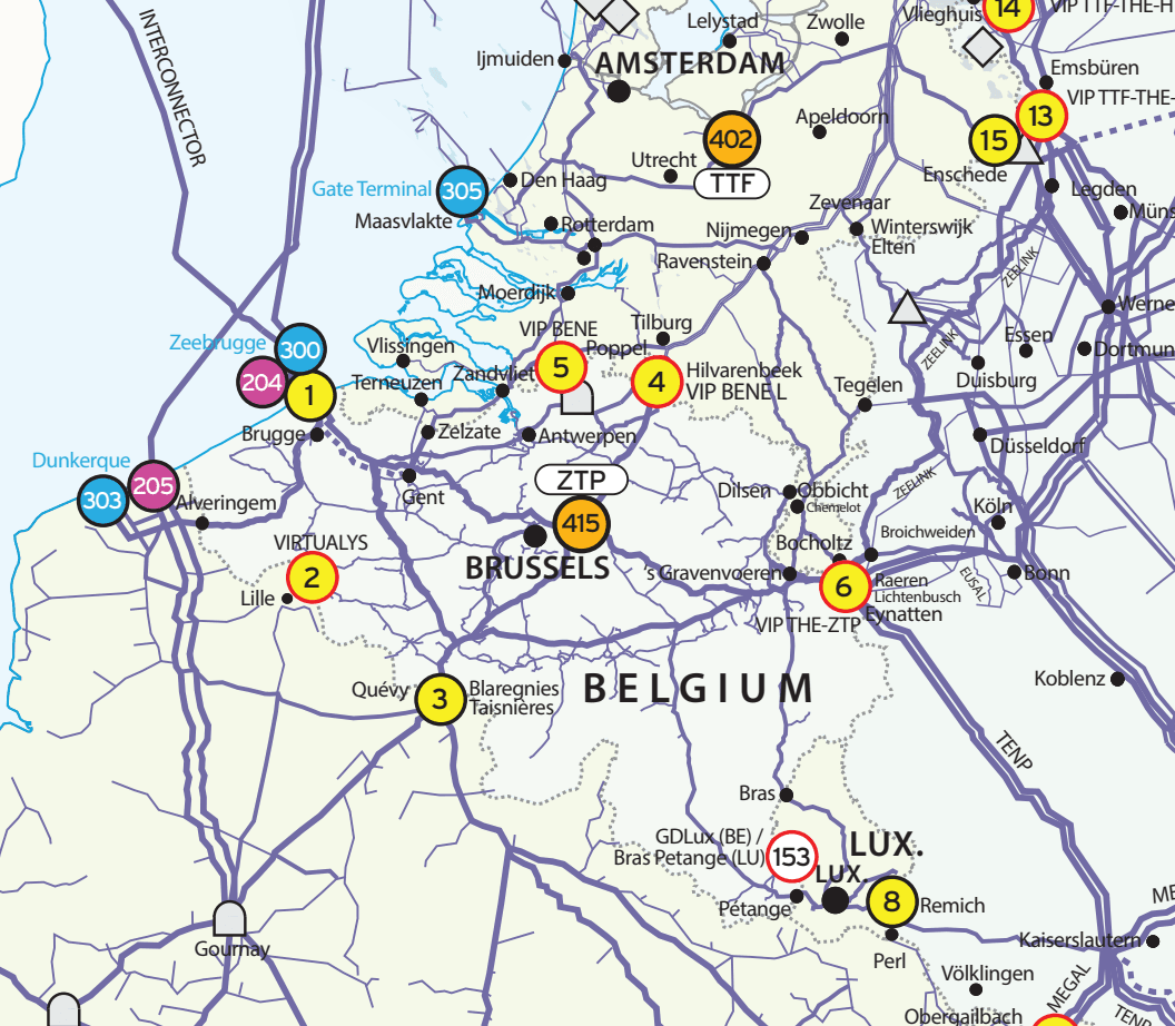 Capacity map