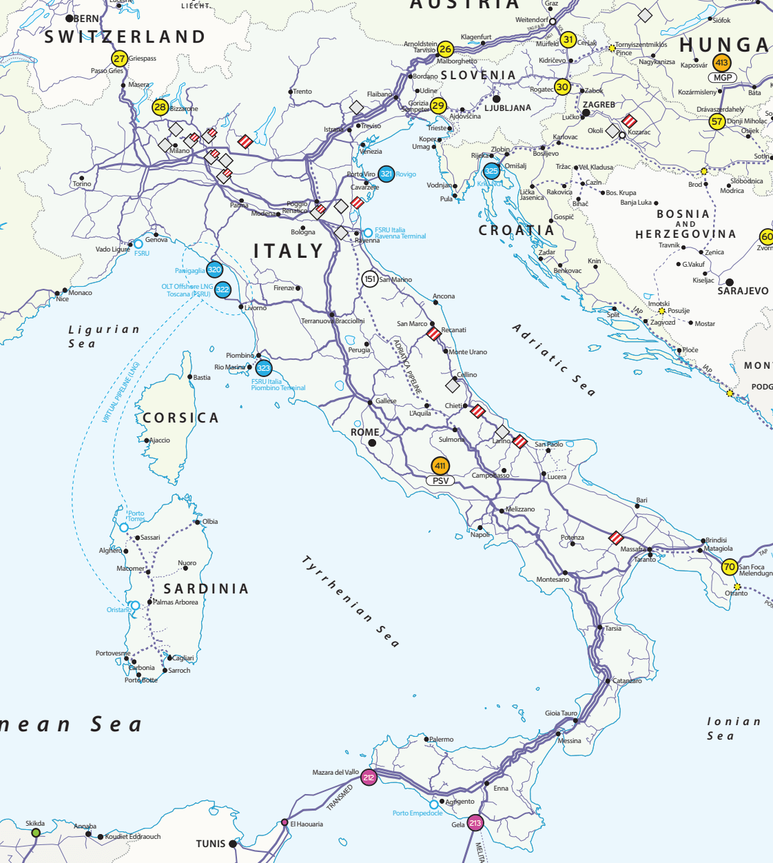 Capacity map