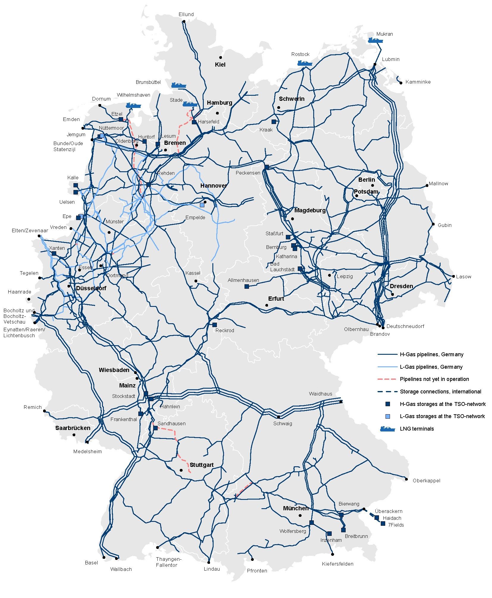 Capacity map